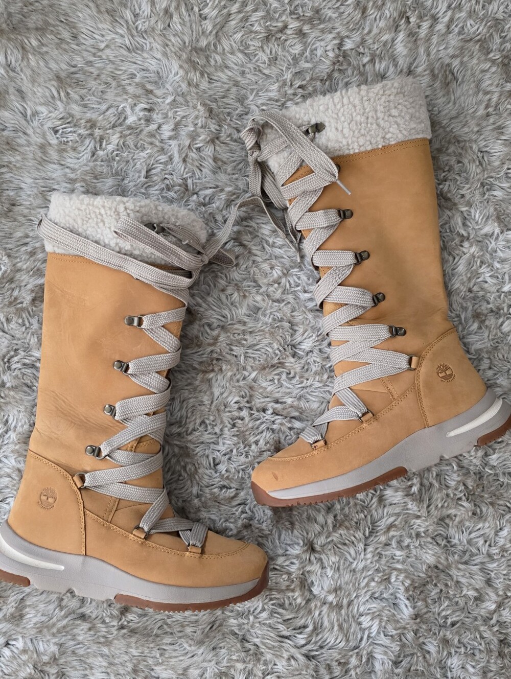 Timberland Mabel Town Waterproof Tall Mukluk Boot Women's Size 7.5